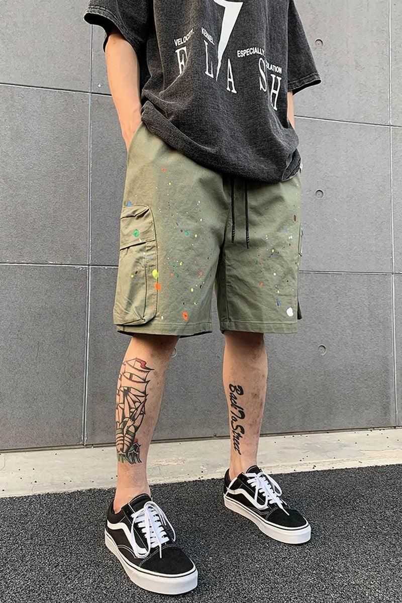 CZ Splash Ink Loose Shorts