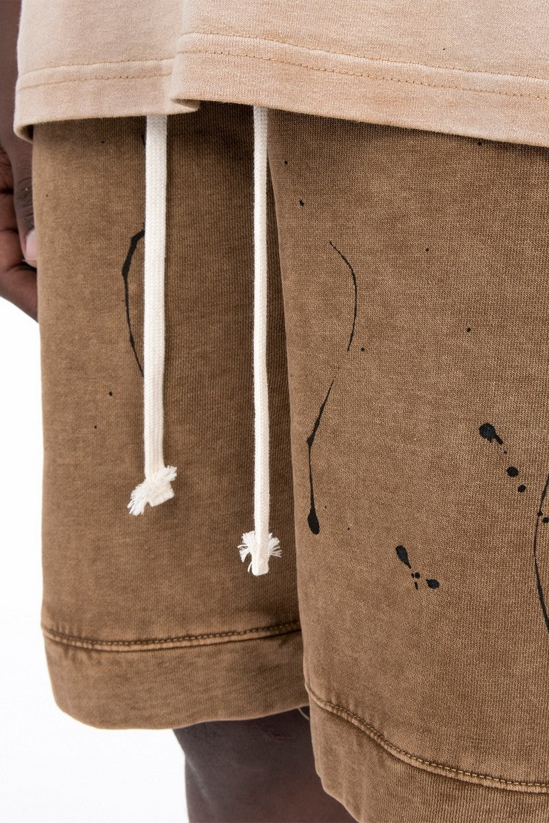 CZ Ink Splash Straight Shorts