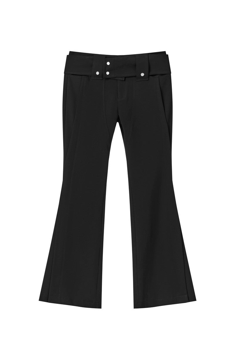 BNP Snap Waist Flared Trousers