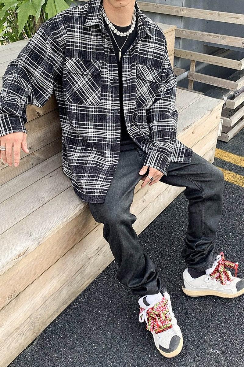CZ Checkered Loose Shirt