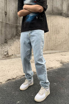 CZ Washed Regular Fit Jeans