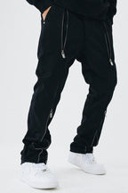 Antidote Front Zipper Straight Pants
