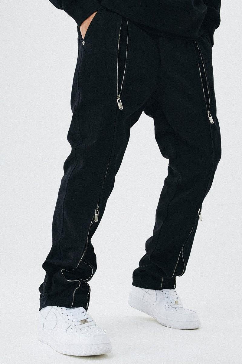 Antidote Front Zipper Straight Pants