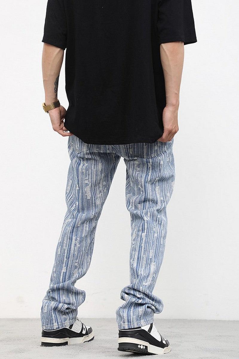 CZ Vintage Distressed Straight Jeans