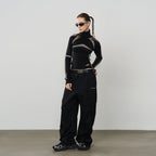 Racing Wool Knit Turtleneck