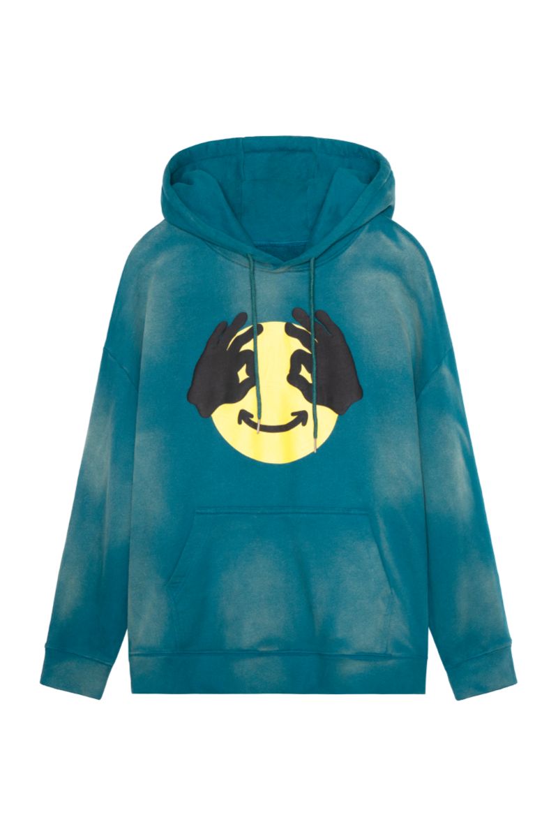 STEEPC Smiley Print Hoodie