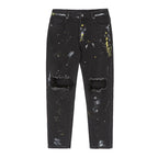 F2CE Splash Ink Washed Jeans