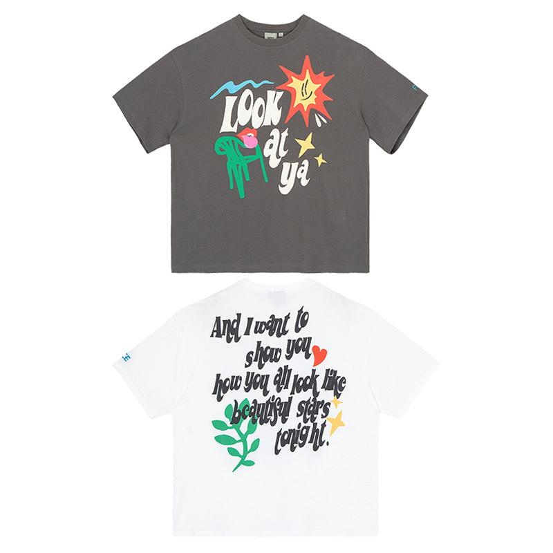 Foam Print Spark Tee