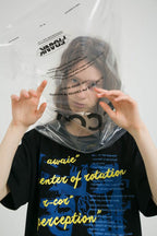Center of Rotation Graffiti Print Tee