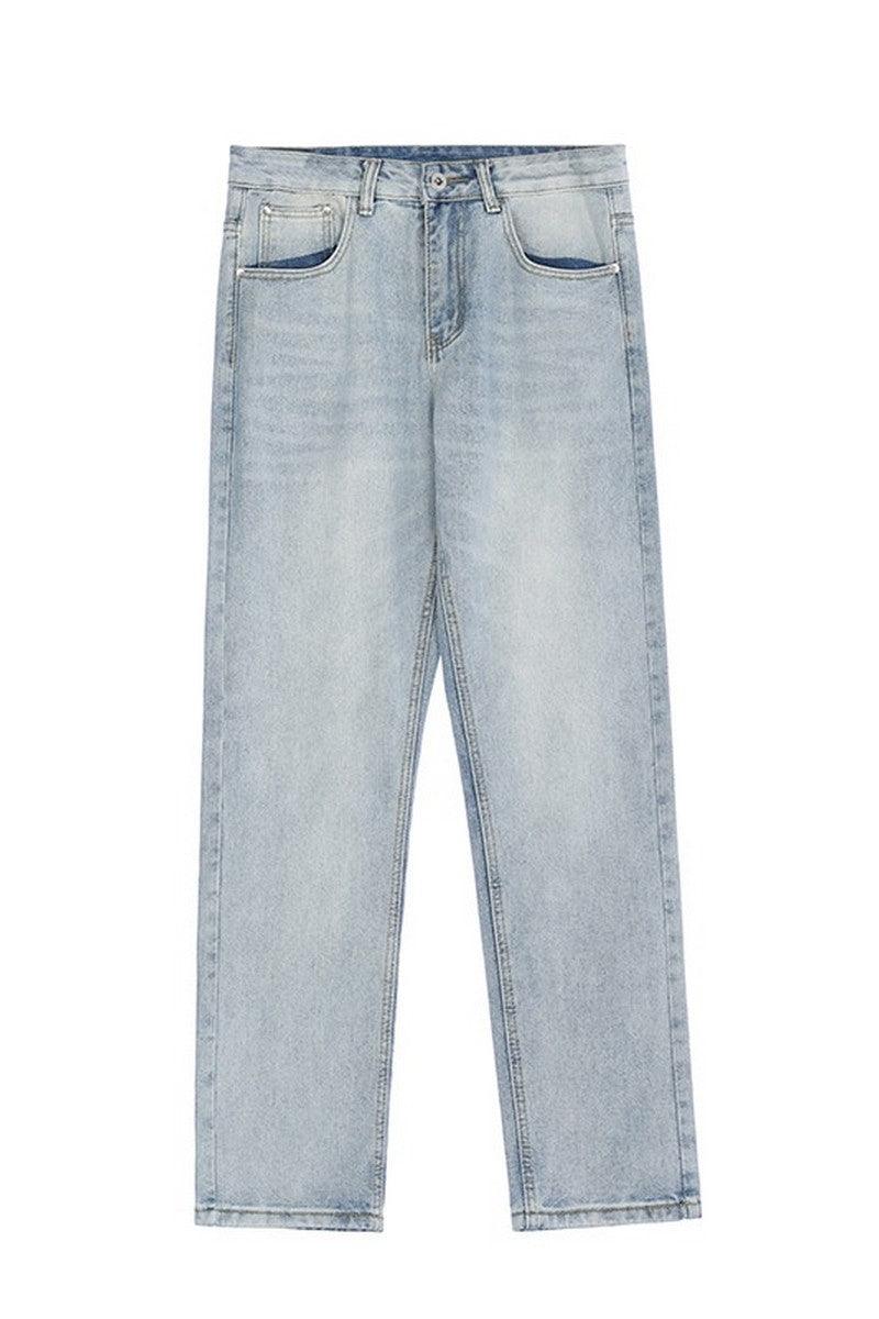 CZ Retro Straight Loose Jeans