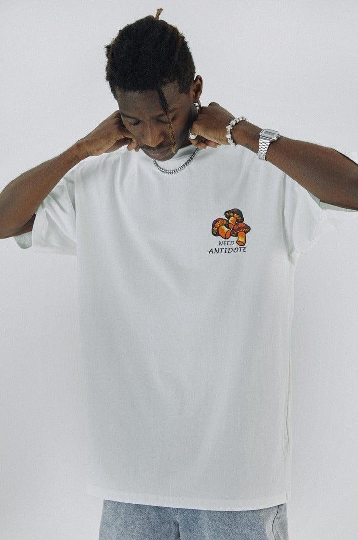 Antidote Mushrooms Spray Print Tee