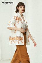 Mix7 Tigers Cuban Shirt
