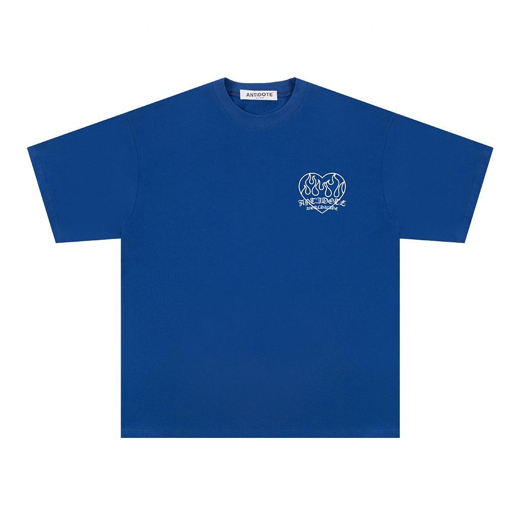 Antidote Flame Love Logo Print Tee