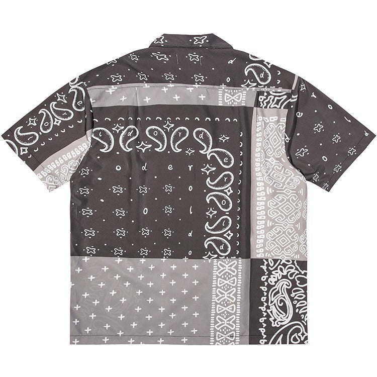 Old Order Paisley Print Hawaiian Shirt