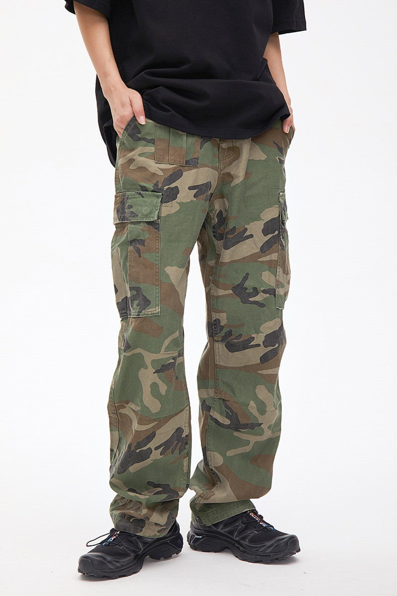 CZ Camo Straight Cargo Trousers
