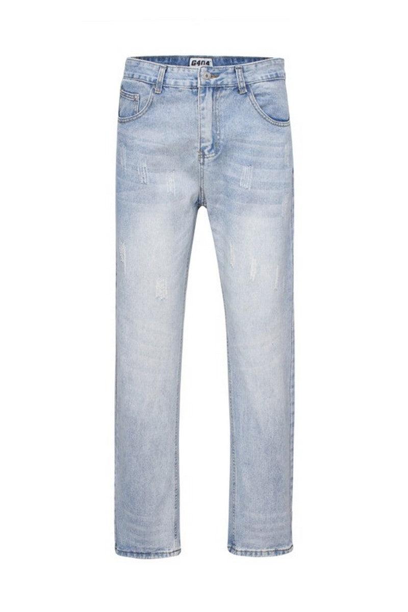 CZ Straight Loose Jeans