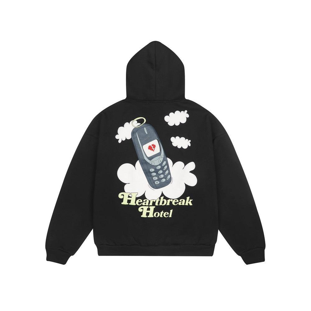 Logo Puff Print Hoodie