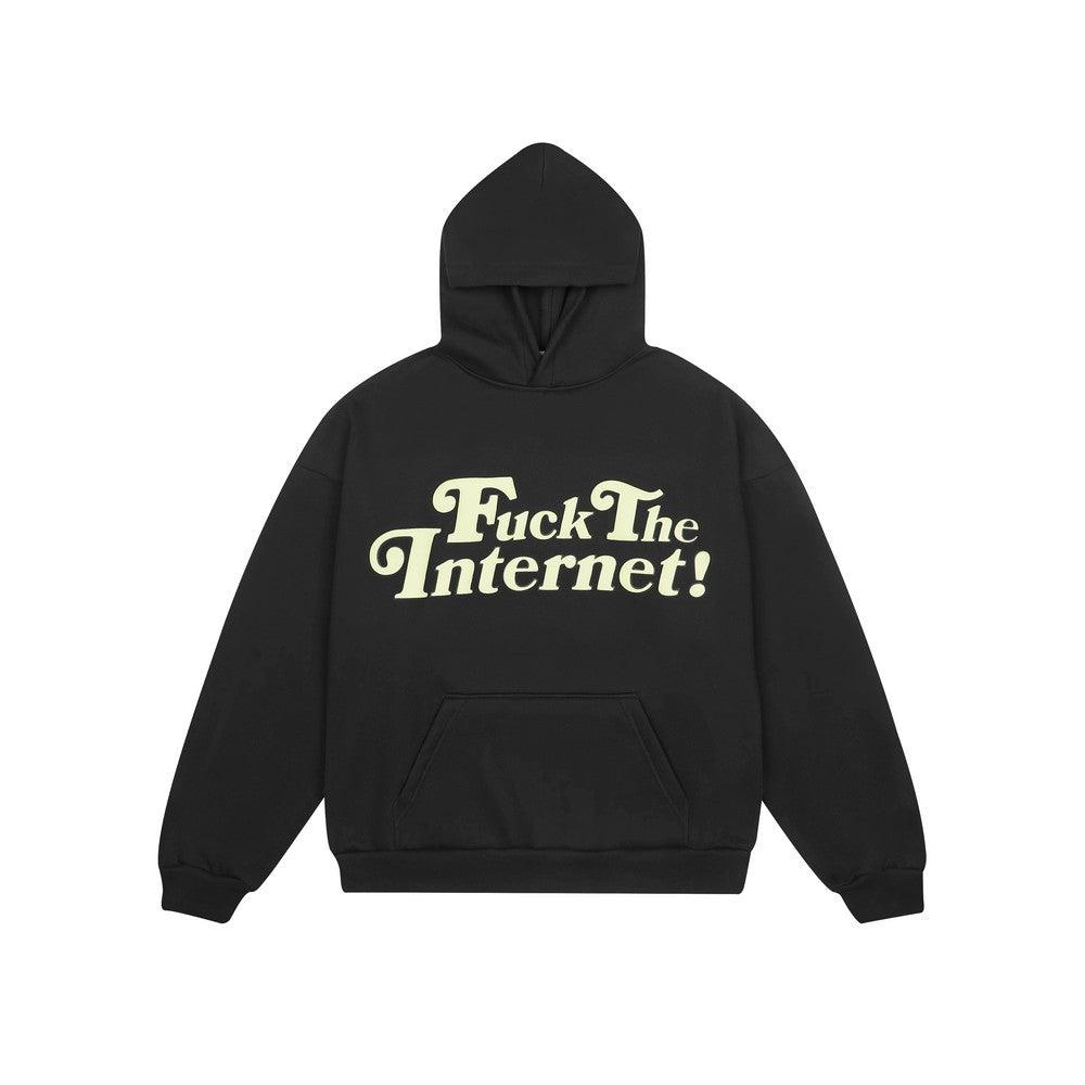 Logo Puff Print Hoodie