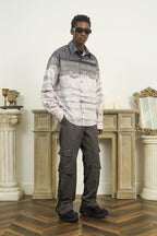 Empty Reference Casual Straight Pockets Trousers