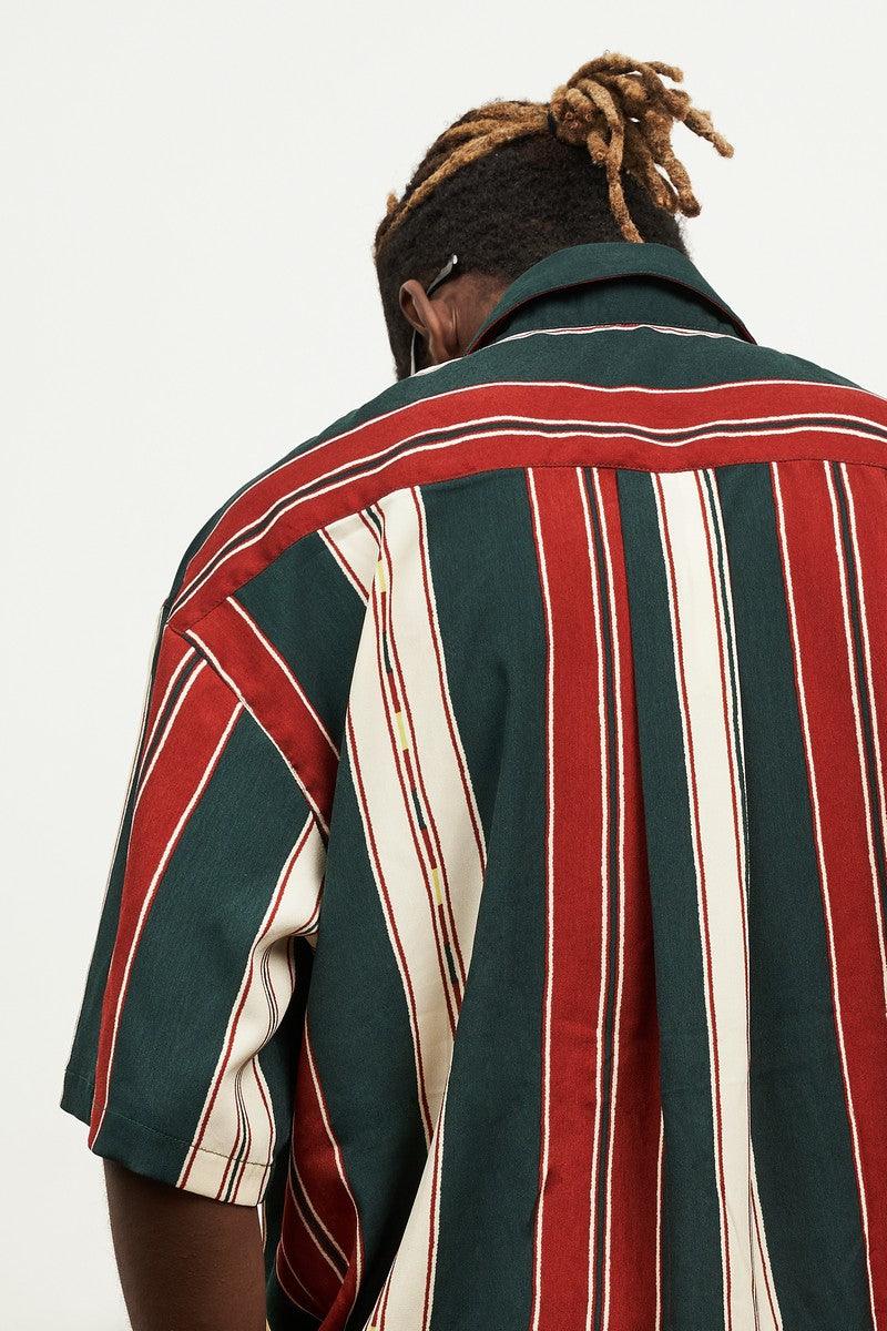 Empty Reference Striped Retro Shirt