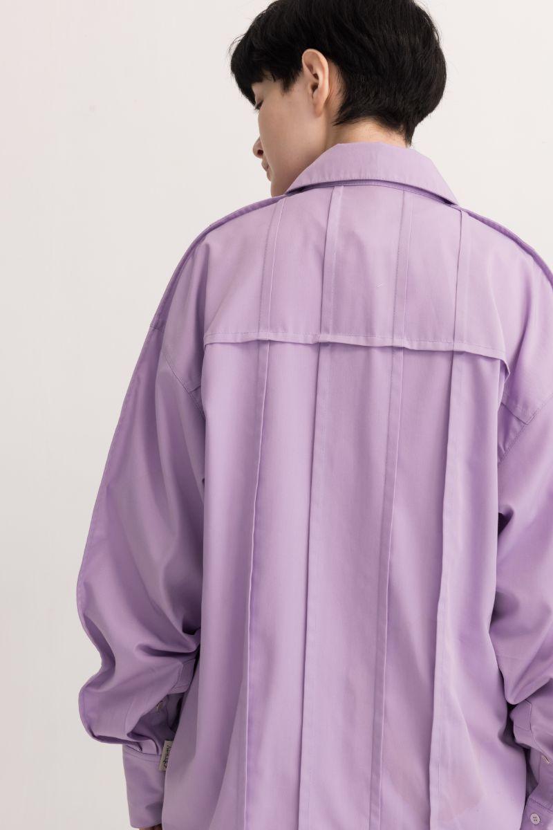 Empty Reference Folded Linear L/S Shirt