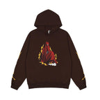 CZ Retro Flame Print Hoodie