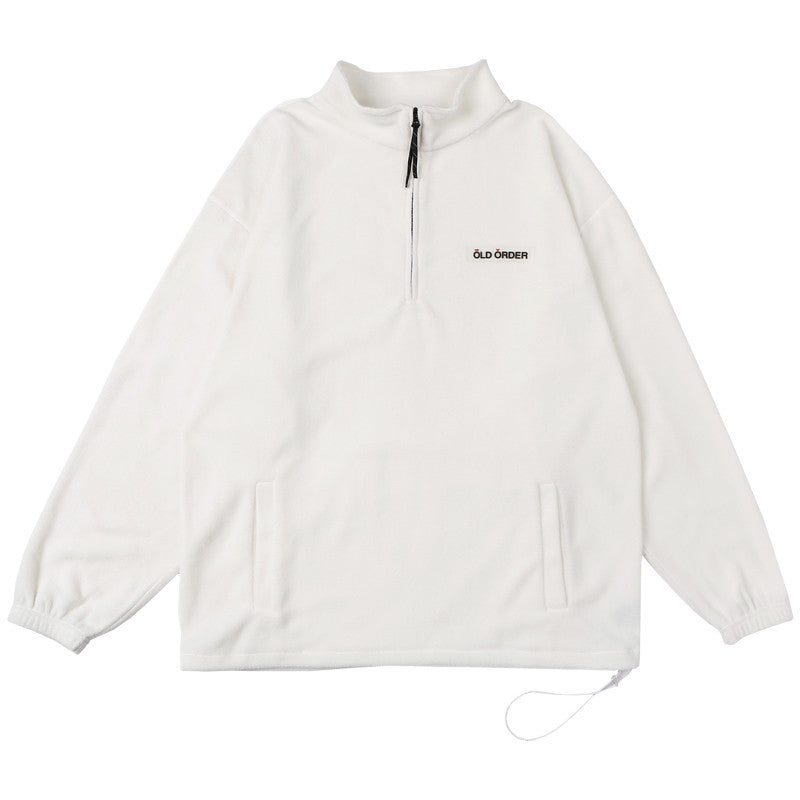Old Order Logo Half Zipper Pullover Fleece