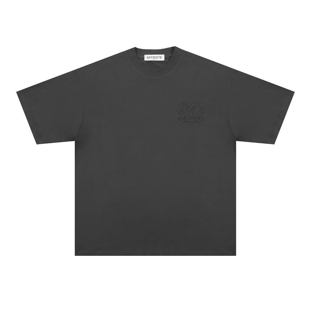 Antidote Flame Love Logo Print Tee