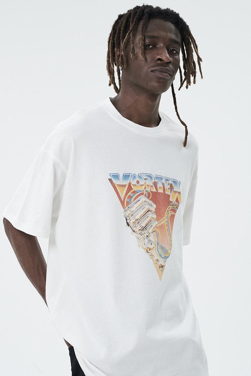 Center of Rotation Cyber Print Tee