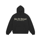 Skeleton Puff Print Hoodie