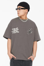 F2CE Angel and Demon Print Tee