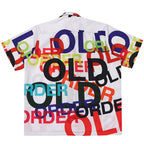 Old Order All Over Logo Full Print Cuban Shirt