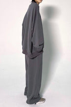 CZ Casual Gray Loose Pants