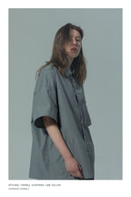 THINGY Light Blue Loose S/S Shirt