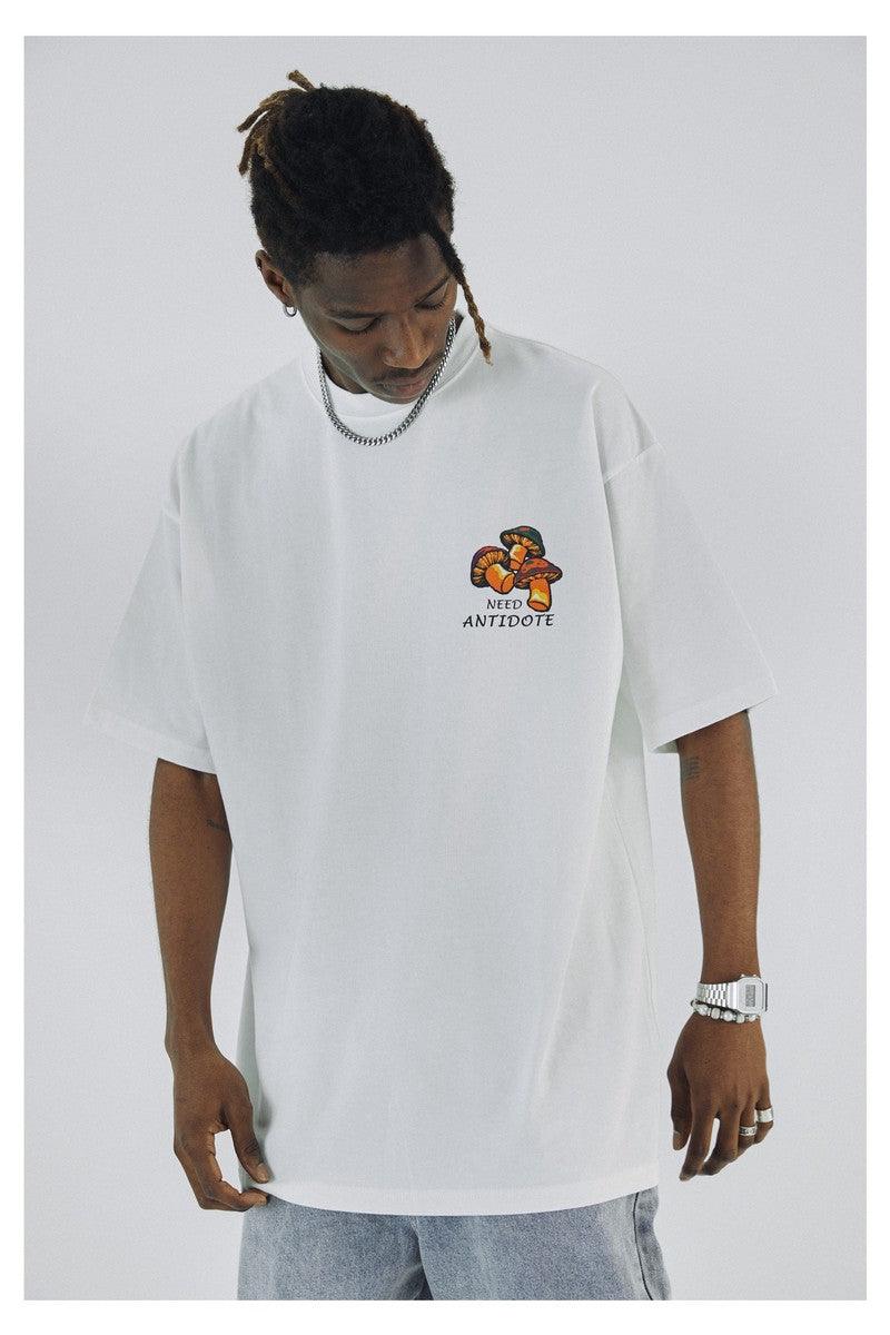 Antidote Mushrooms Spray Print Tee