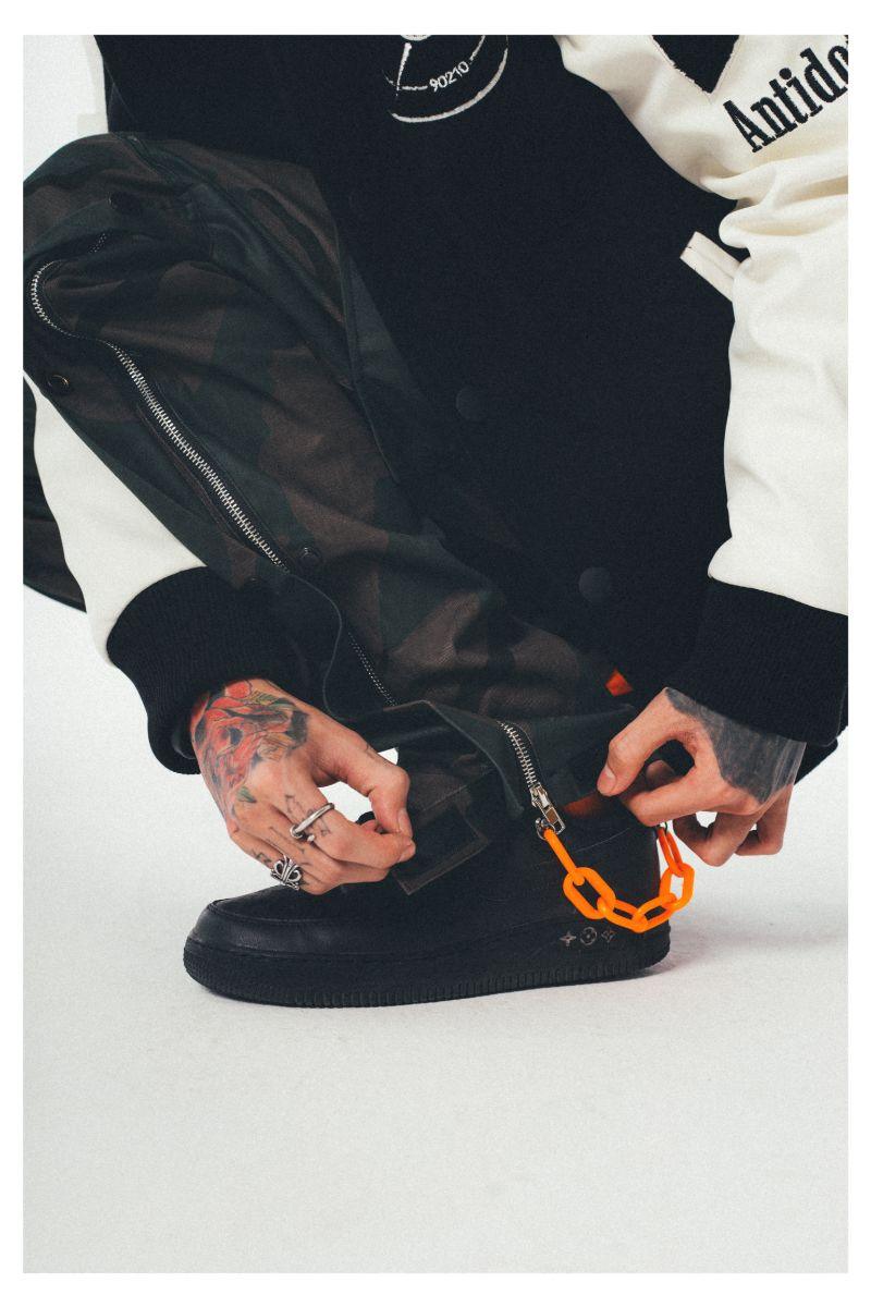 Antidote Camo Buttons Trousers