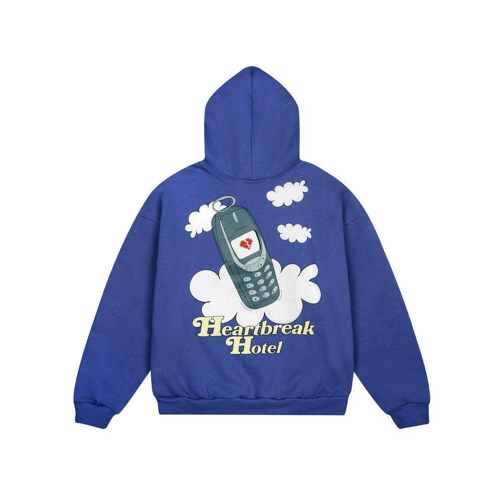 Logo Puff Print Hoodie