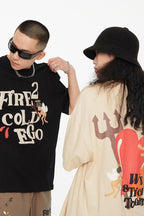 Angels Foam Print Tee