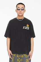 F2CE Foam Print Moon Tee