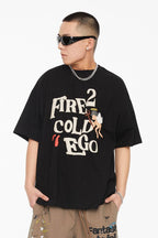 Angels Foam Print Tee