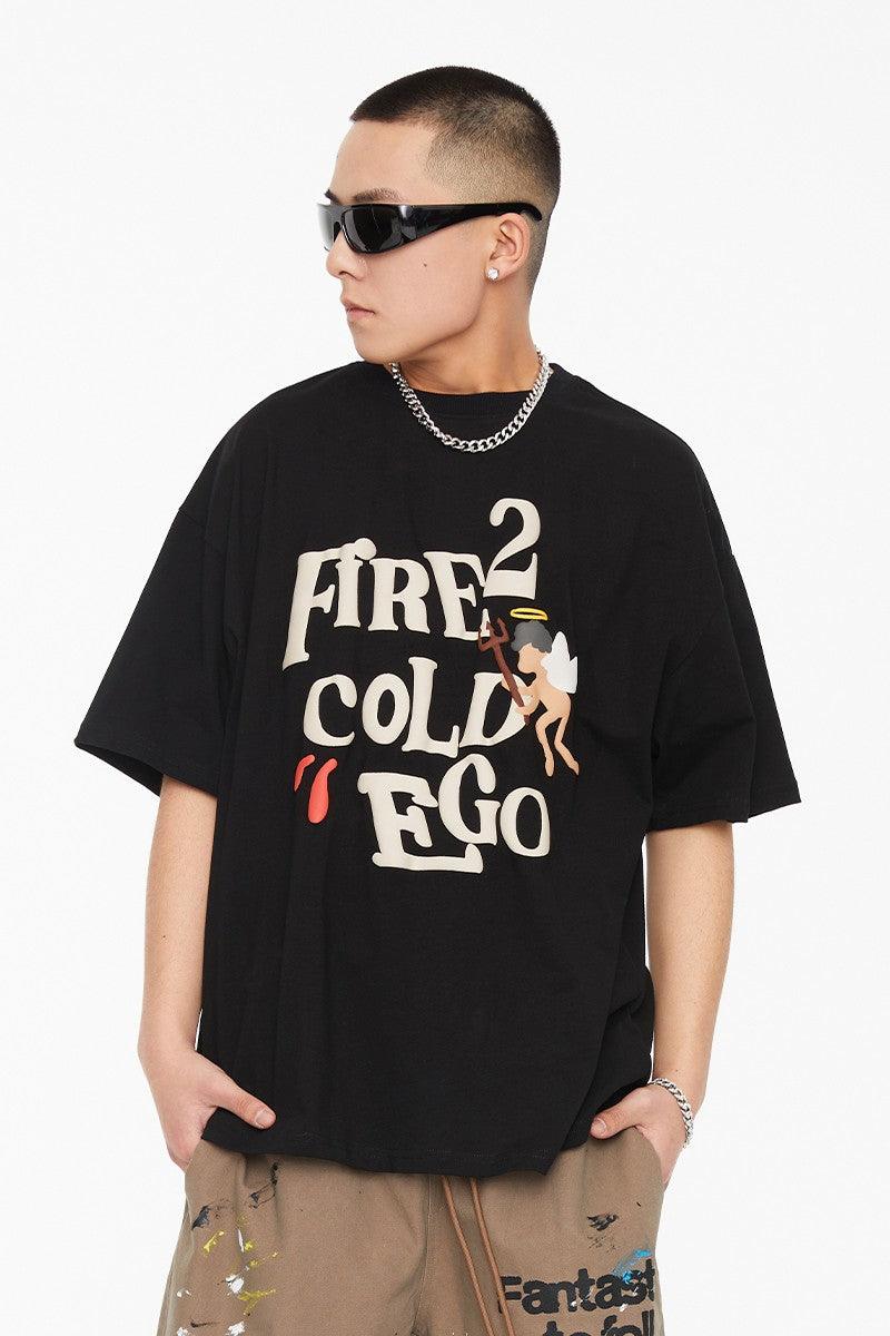 Angels Foam Print Tee