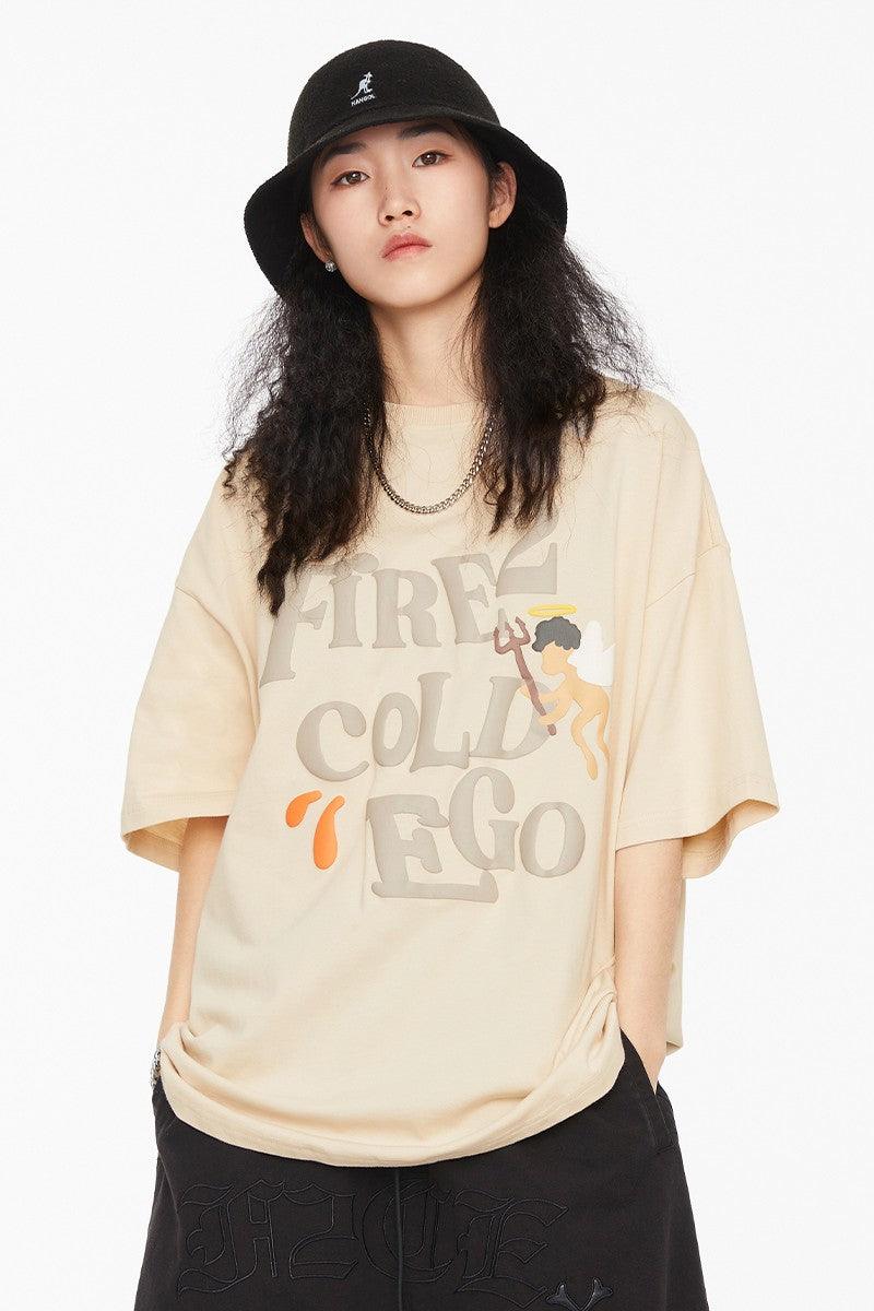 Angels Foam Print Tee