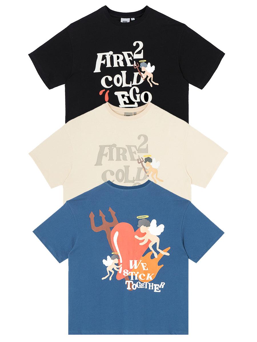 Angels Foam Print Tee