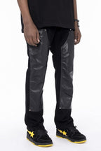 CZ Leather Double Knee Trousers