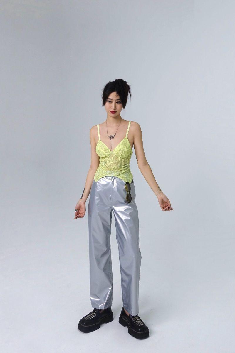 CZ Silver Straight Trousers