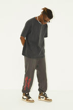 Empty Reference Heavy Knit Love Sweatpants