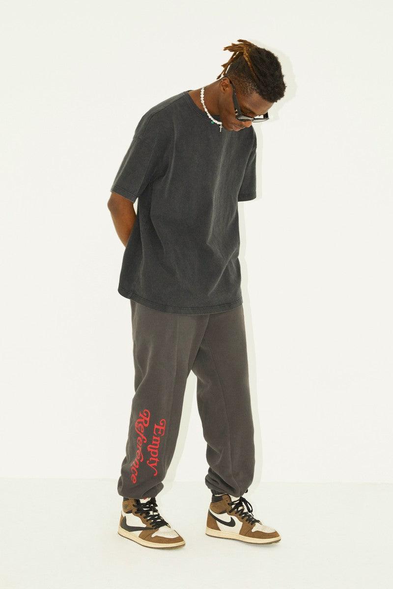 Empty Reference Heavy Knit Love Sweatpants