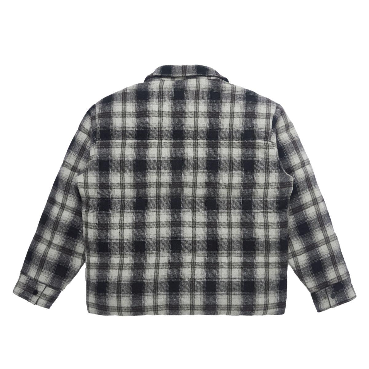 Empty Reference Woolen Plaid Jacket
