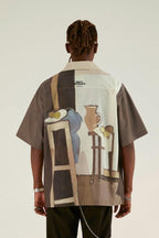 Empty Reference Oil Painting Still Life Cuban Shirt