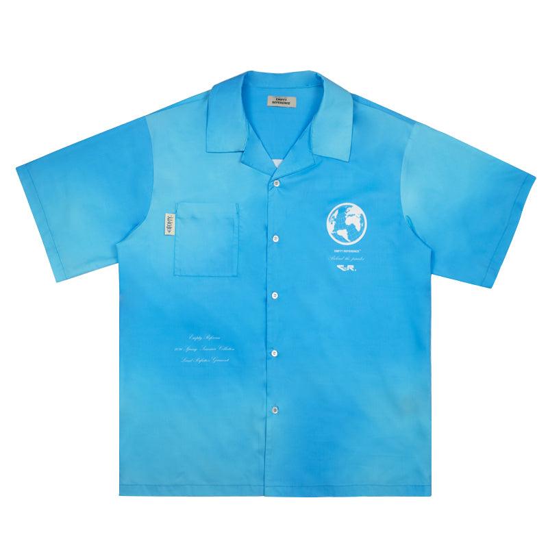Empty Reference Logo Planet Cuban Shirt